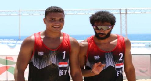 منتخب الطائرة الشاطئية يودع التصفيات الافريقية المؤهلة لأوليمبياد طوكيو
